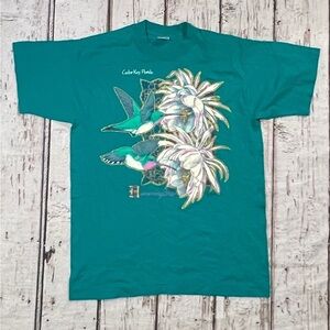 Vintage 90s Cedar Key Florida Travel Vacation Destination 1990s Tshirt